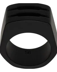 Rick Owens Black Grill Ring Black