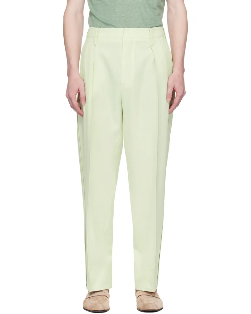 Ermenegildo Zegna Green Tailored Trousers 787021a7