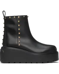 Valentino Garavani Uniqueform Ankle Boots 0no