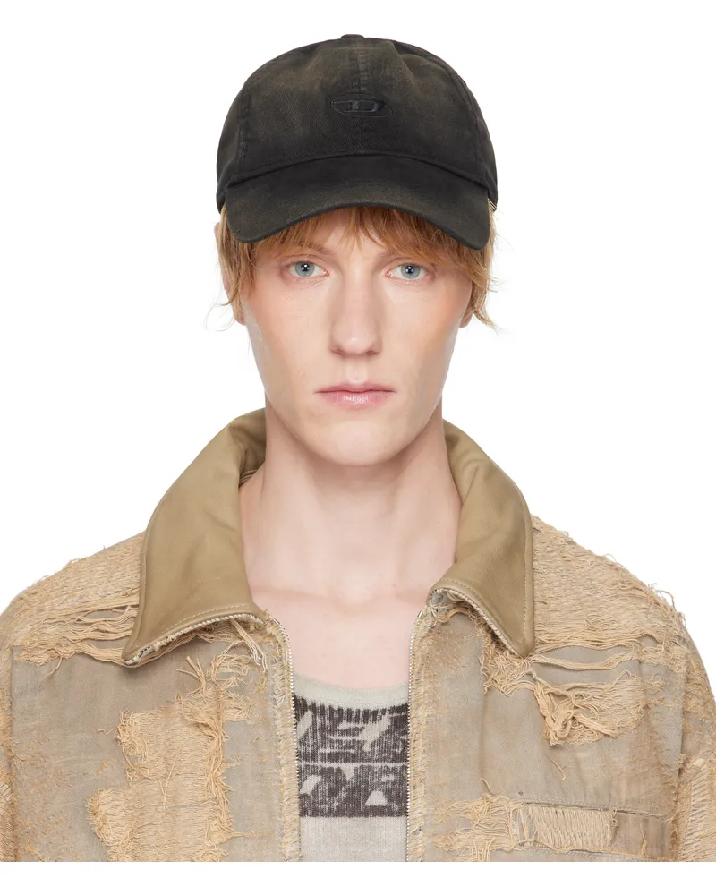Diesel Black C-Run-Wash Cap 9xx