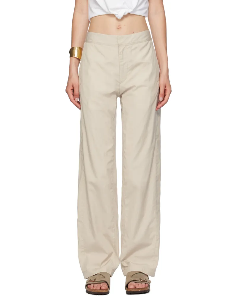 Rag & Bone Beige Fern Trousers Beige
