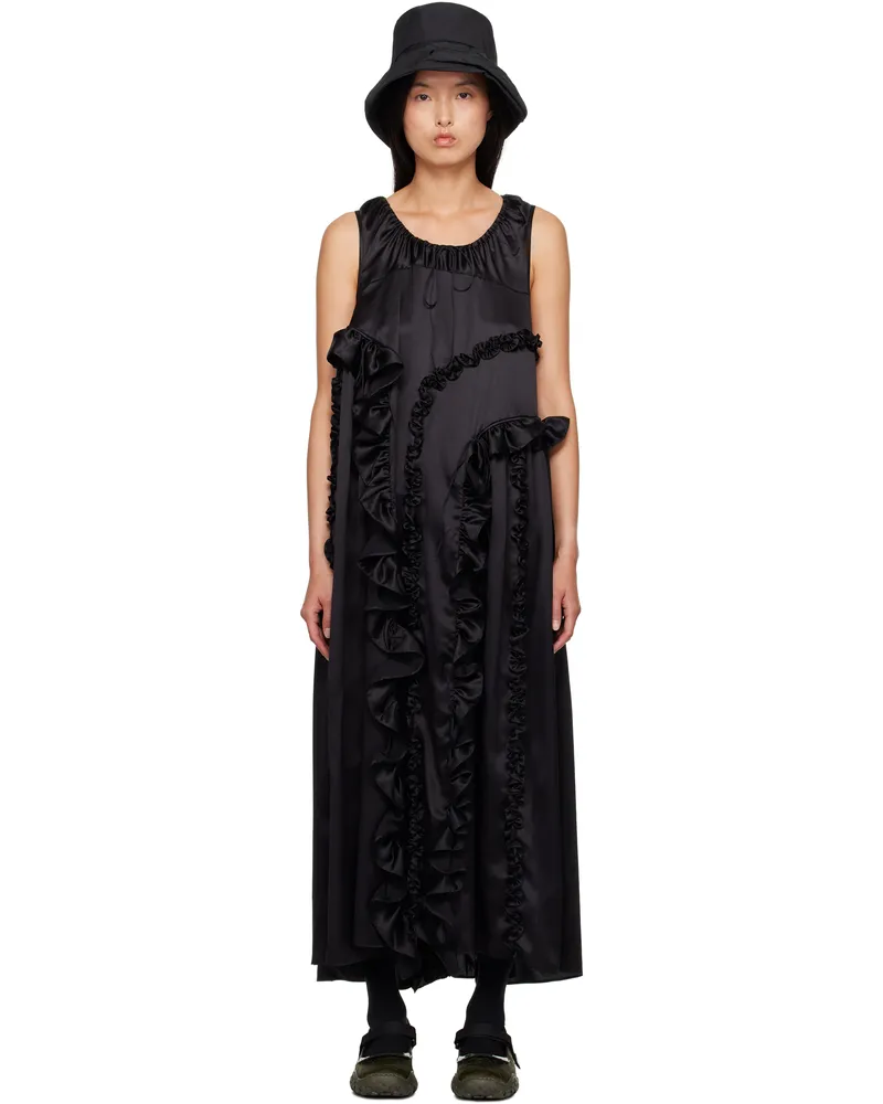 Cecilie Bahnsen Black Opal Midi Dress Black