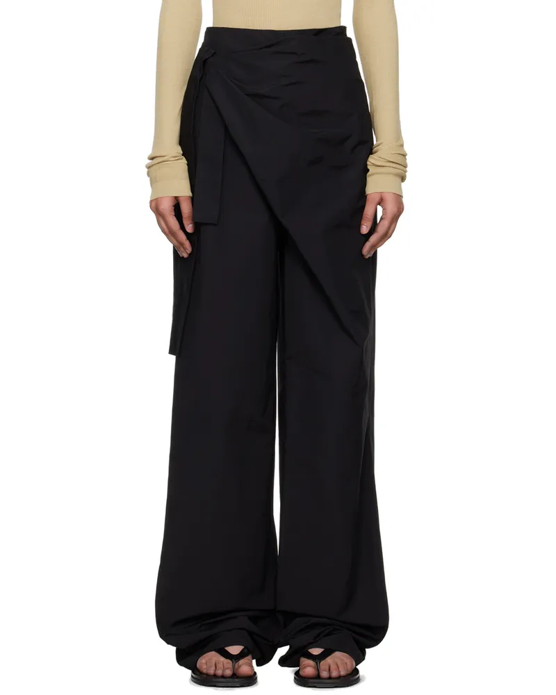 GAUGE81 Black Carlow Trousers 100