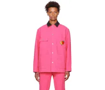 Pink Workwear Chore Jacket