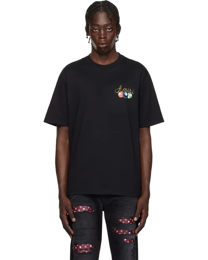 Amiri Black 'Amiri' Pool Cue T-shirt Black