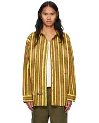 Spencer Badu Yellow Printed Shirt Yellow