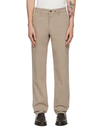 Rag & Bone Beige Standard Chino Trousers Desert