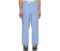 Blue Easy Cargo Pants