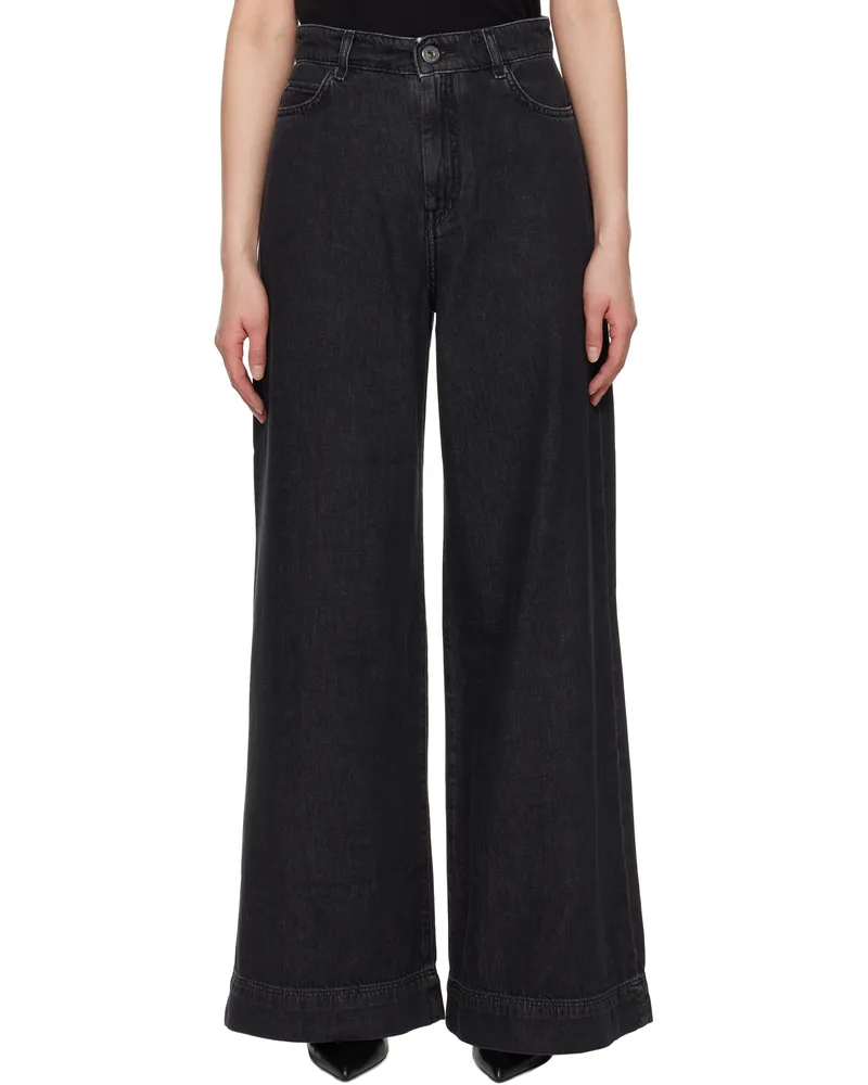 Max Mara Black Vega Jeans 007