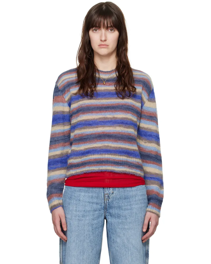 A.P.C. Blue Abby Sweater Iaa
