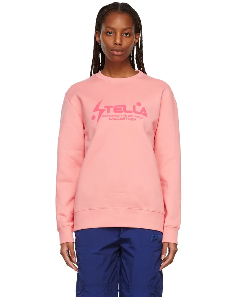 Stella McCartney Pink Logo Sweatshirt 6440