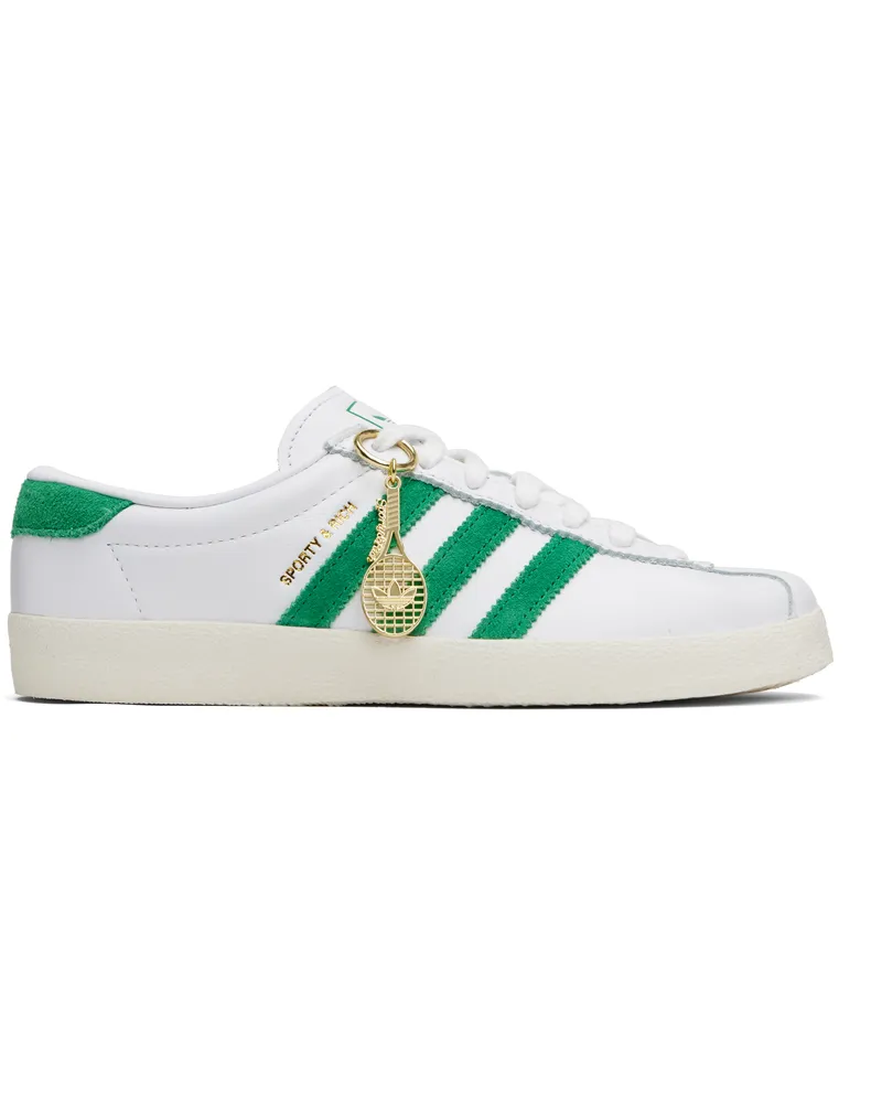 SPORTY & RICH White adidas Originals Edition Blanc Sneakers Cloud