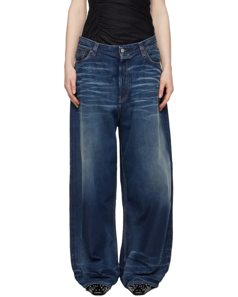 Acne Studios Blue Super Baggy 2023F Jeans 863