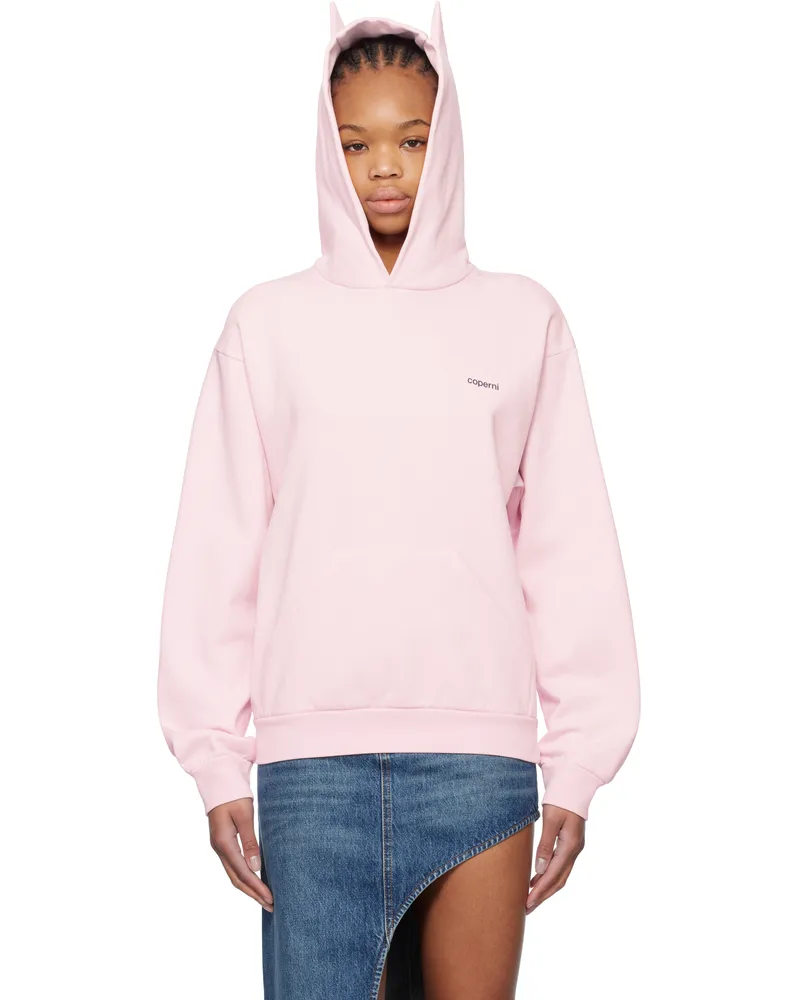 COPERNI Pink Horn Hoodie Pink-blue