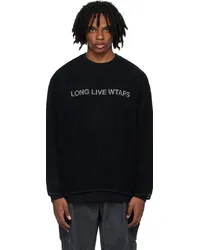 WTAPS Black Ghill Sweatshirt Black