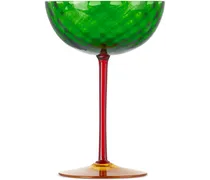 Green Carretto Champagne Glass