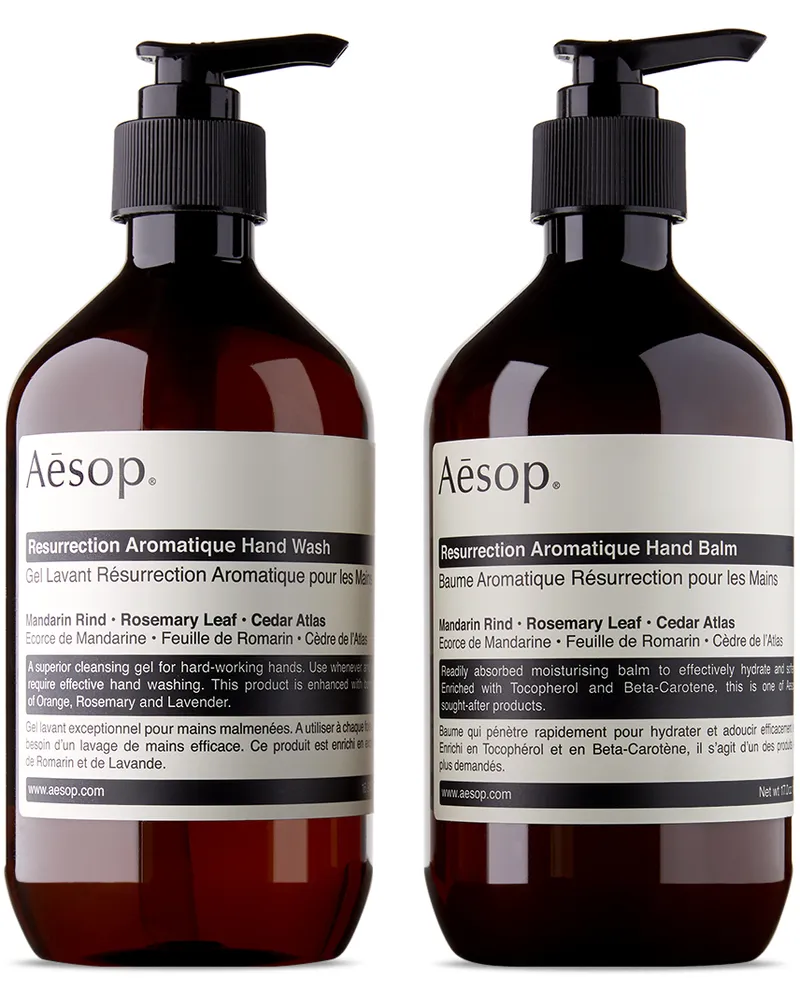 Aesop Resurrection Hand Care Duet Set, 500 mL N