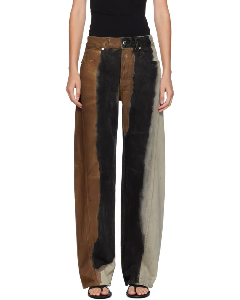 Eckhaus Latta Multicolor Bend Jeans Pigment