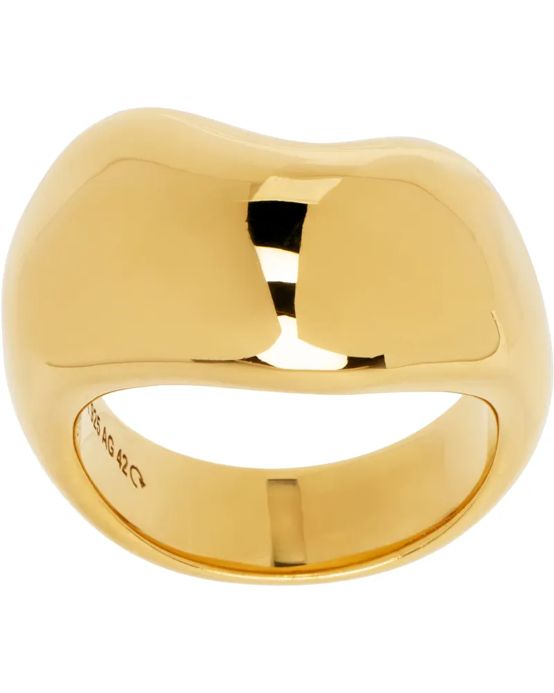 Maria Black Gold Tryvann Ring Goldplated