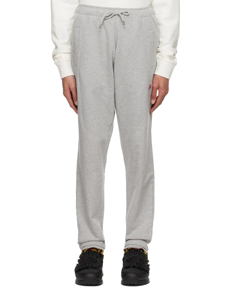 FourTwoFour on Fairfax Gray Embroidered Lounge Pants 90