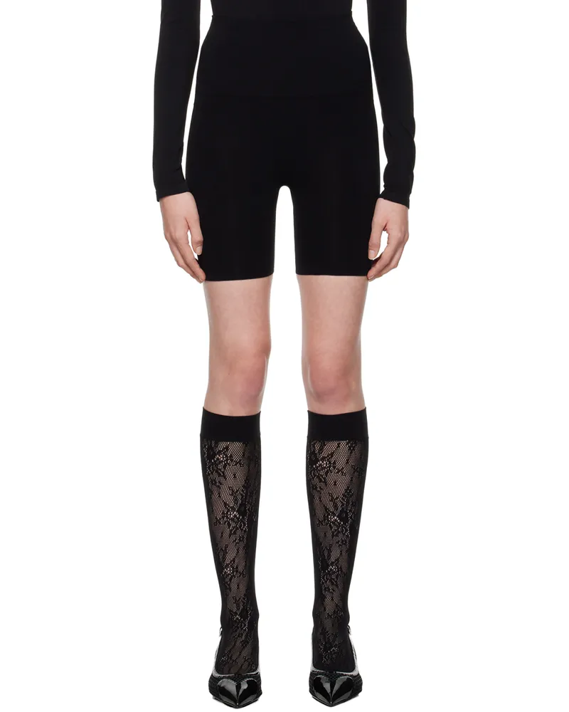Swedish Stockings Black Livia Shaping Shorts Black
