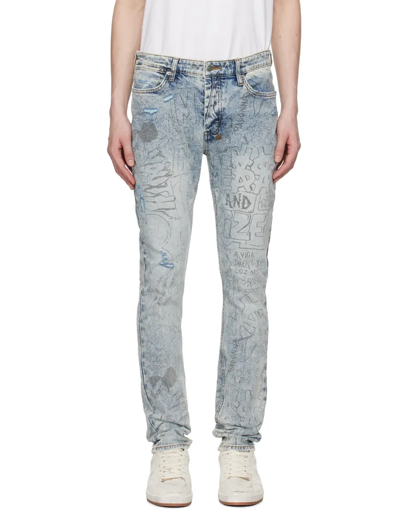 ksubi Blue Van Winkle Jeans Denim