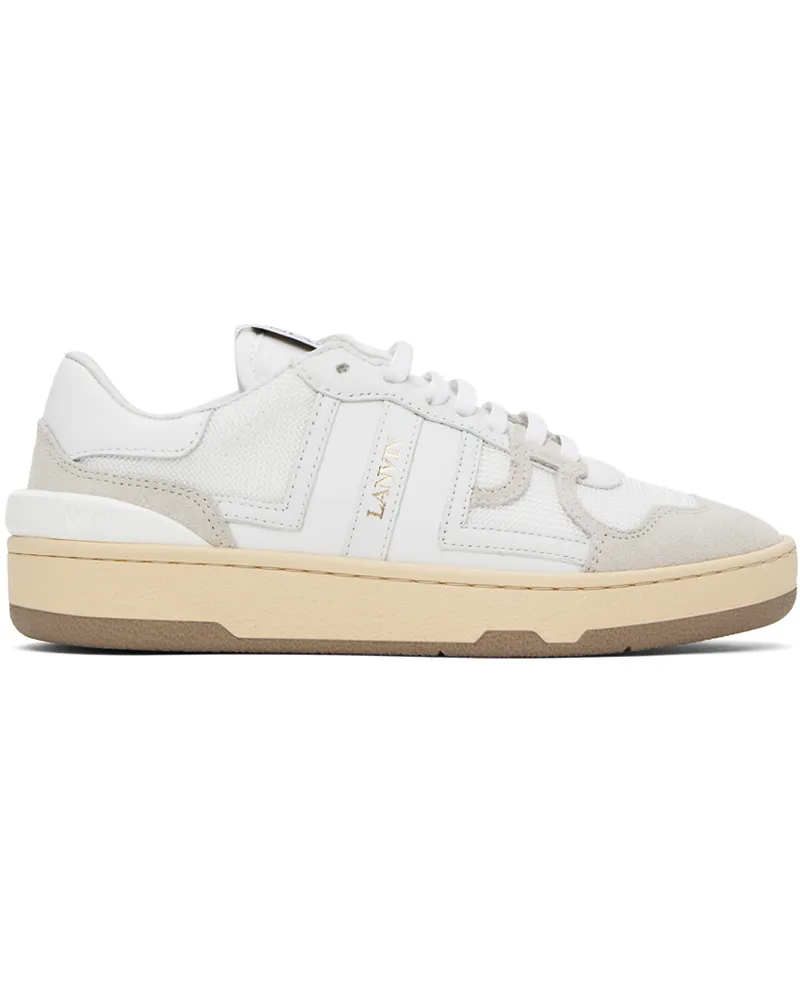 Lanvin White Clay Sneakers 00