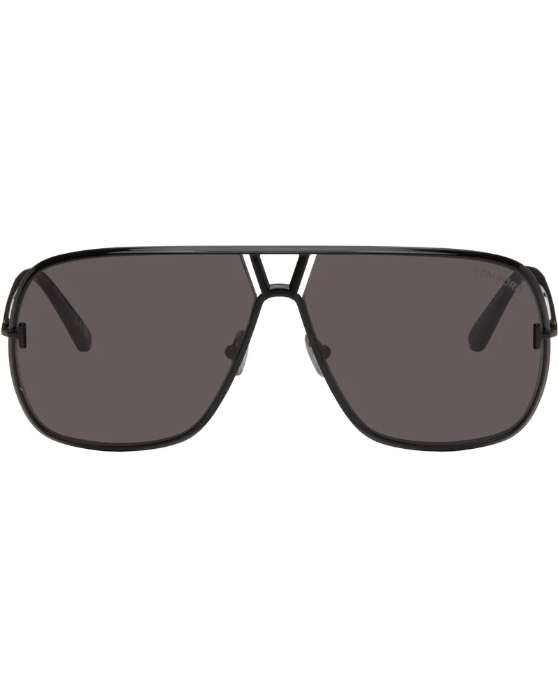 Tom Ford Black Stavros Sunglasses 01a