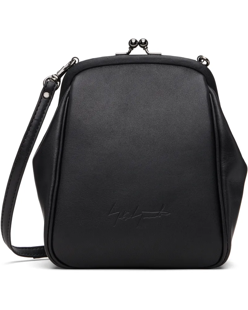 Yohji Yamamoto Black 'Sacoche' Small Bag 1