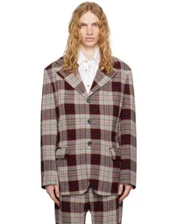 Vivienne Westwood Red Wreck Blazer Aw24-red