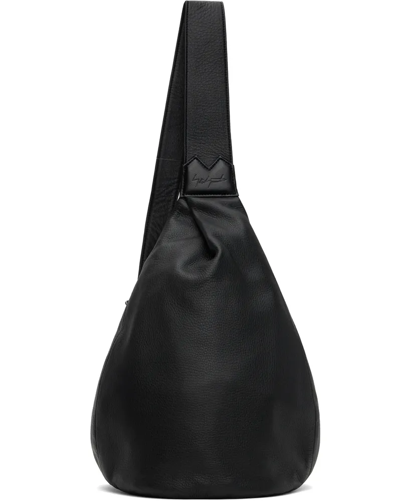 Yohji Yamamoto Black Y Crossbody Bag 1