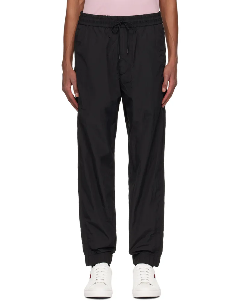HUGO BOSS Black Taffeta Sweatpants 001-black