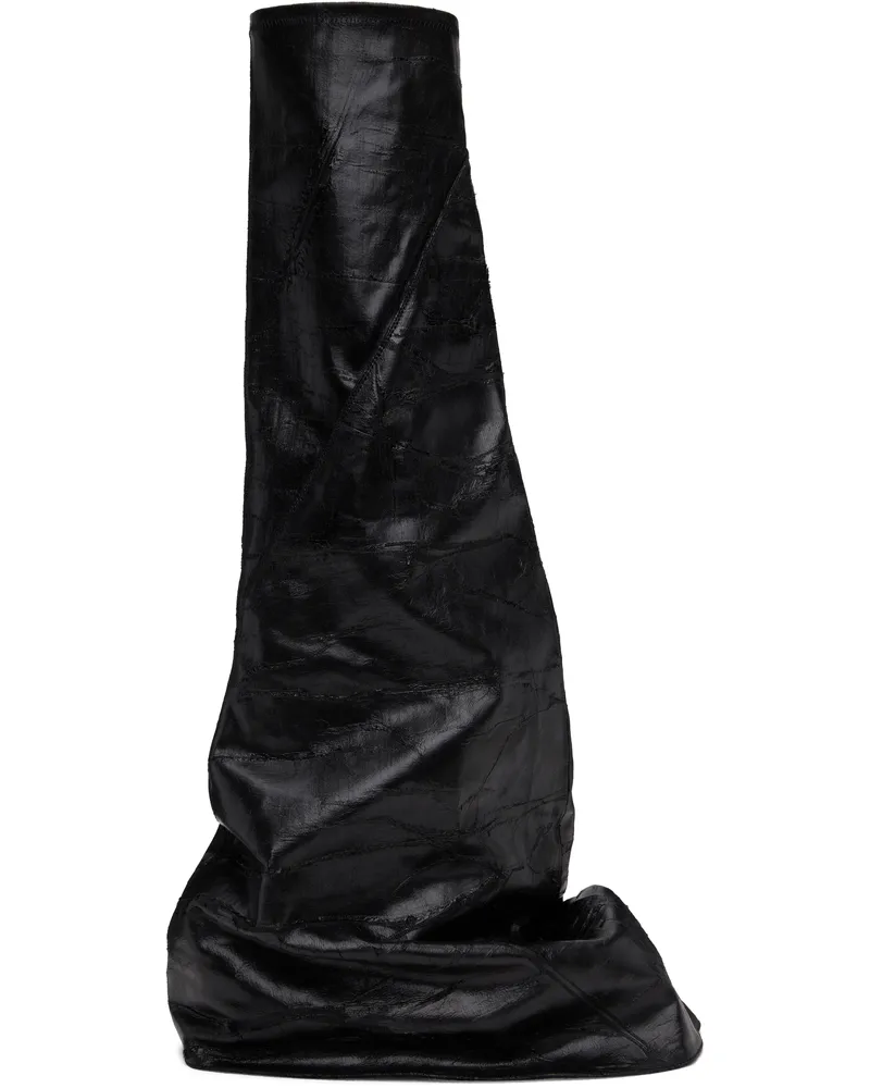 DRKSHDW by Rick Owens Black Porterville Fetish Sneakers 911