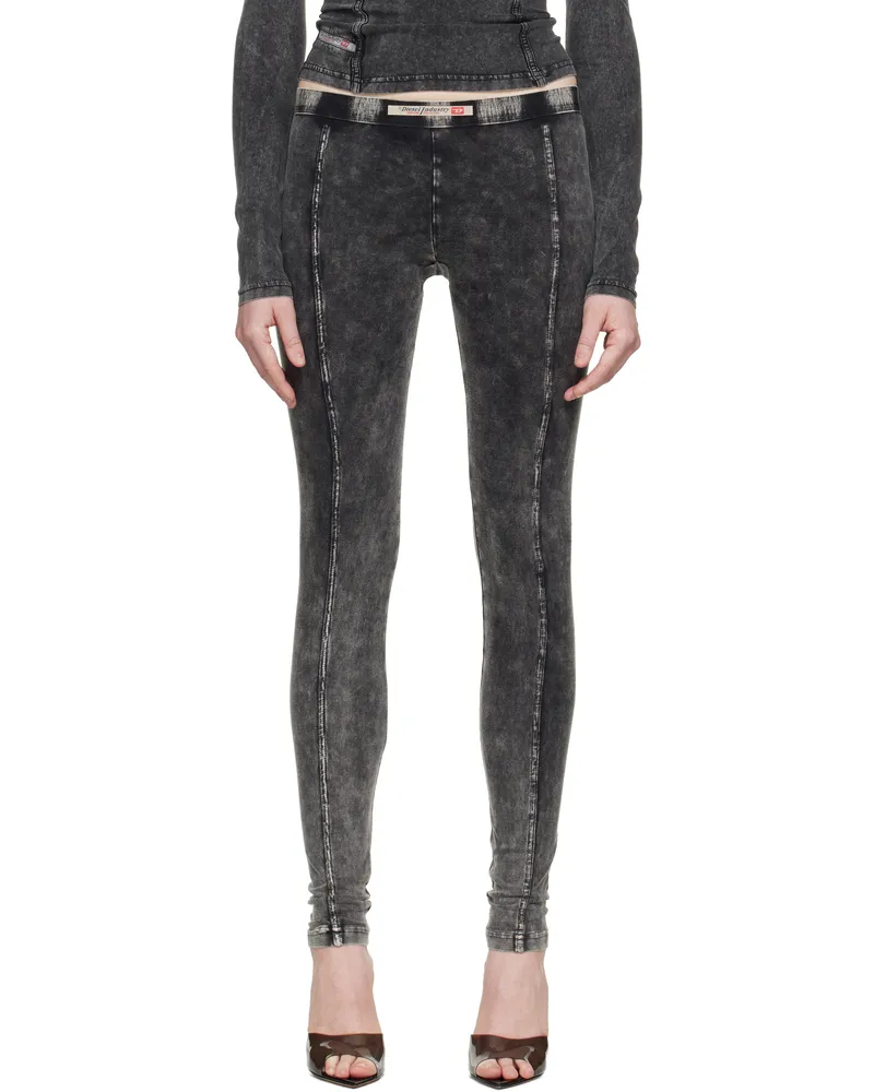 Diesel Black Athena-Dnm Leggings 900a