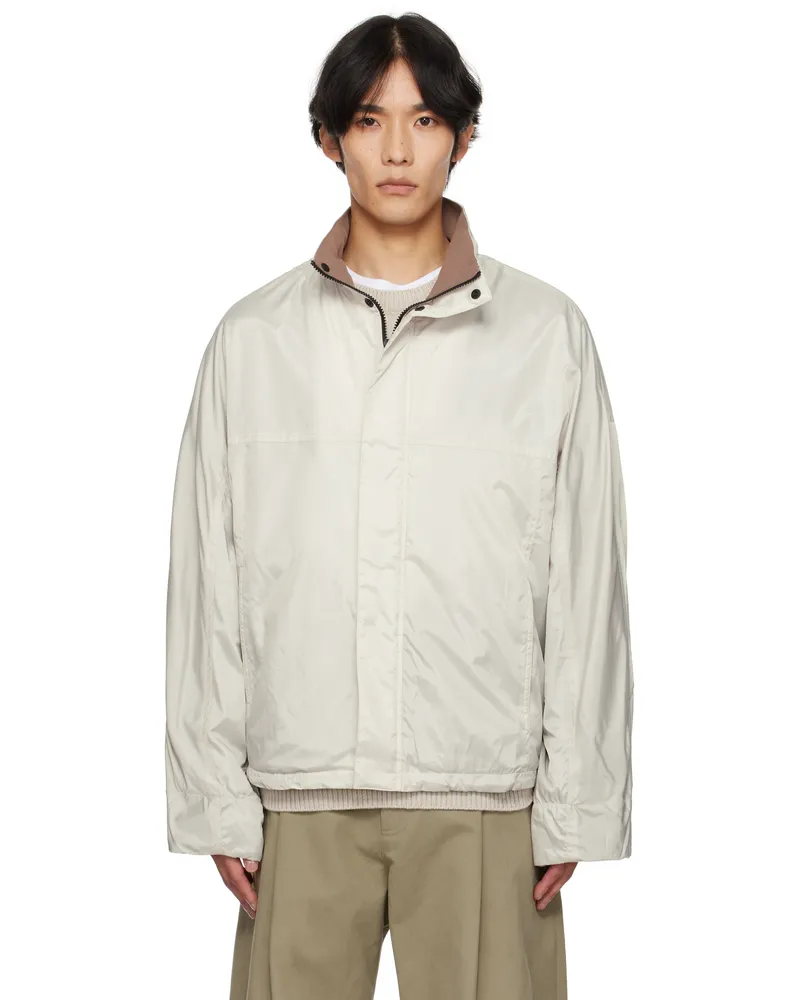 LE 17 SEPTEMBRE Beige Shelled Jacket Beige