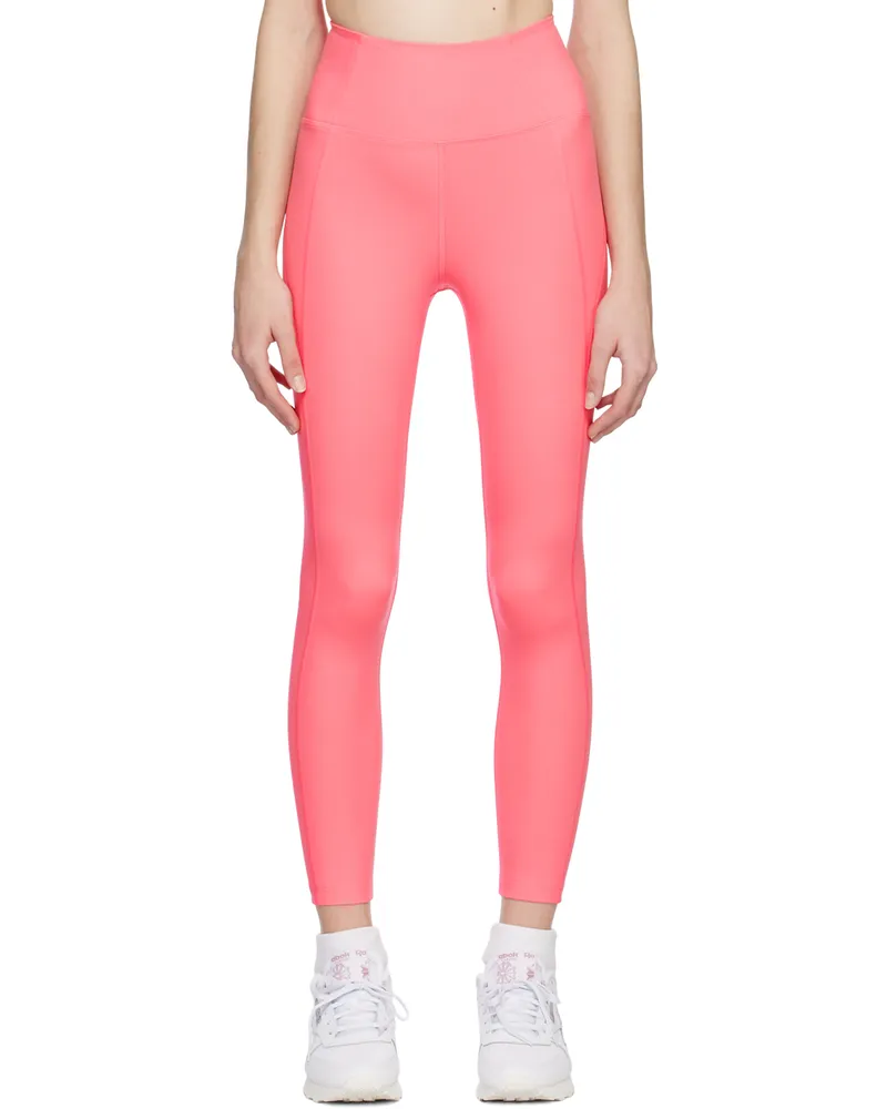 Girlfriend Collective Pink Compressive Leggings Camellia