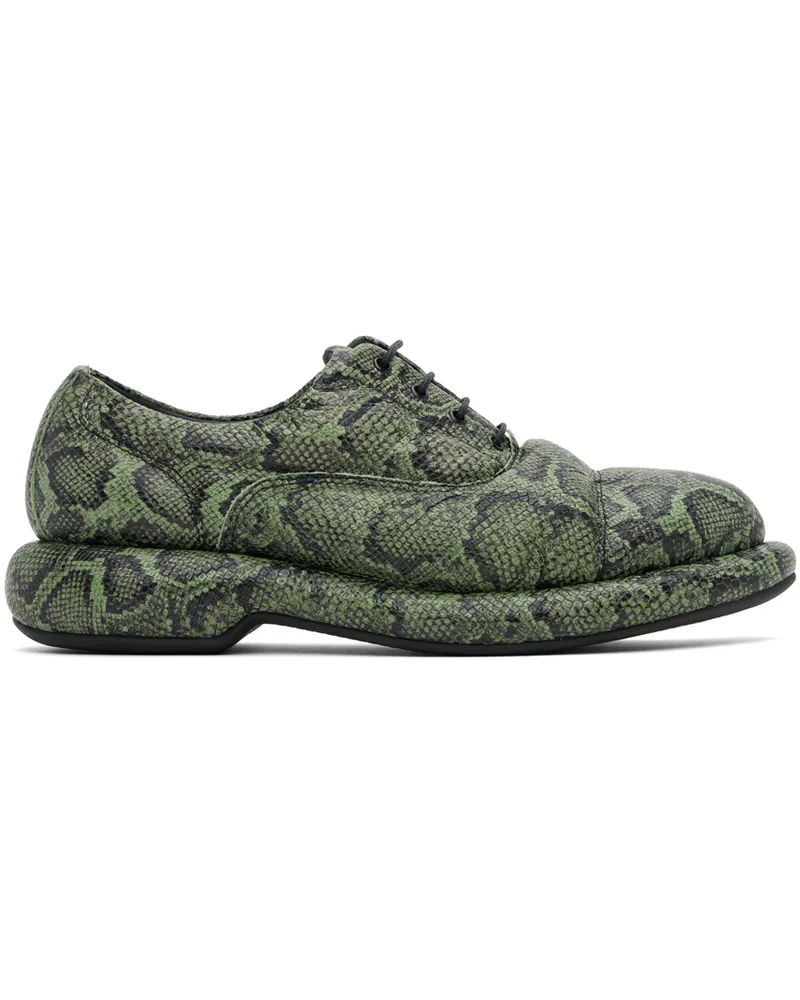 Martine Rose Green Clarks Edition Oxfords Green