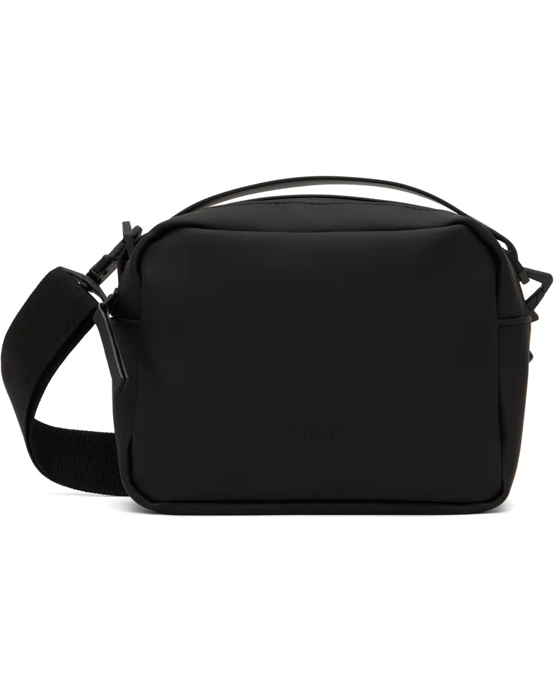RAINS Black Box Bag Black