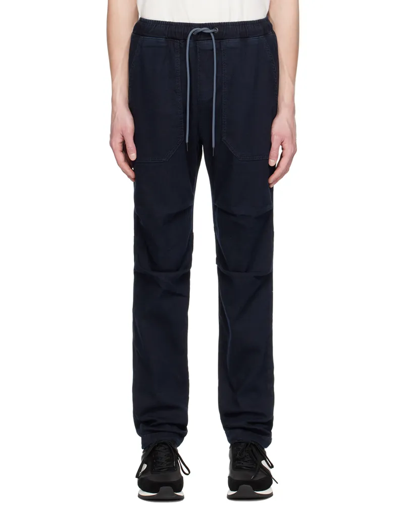 Rag & Bone Navy Oscar Lounge Pants Rinse