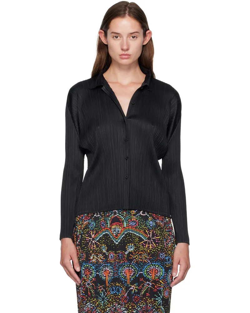 Issey Miyake Black Basics Blouse 15