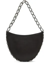 Dion Lee Gray Circle Chain Bag Asphalt