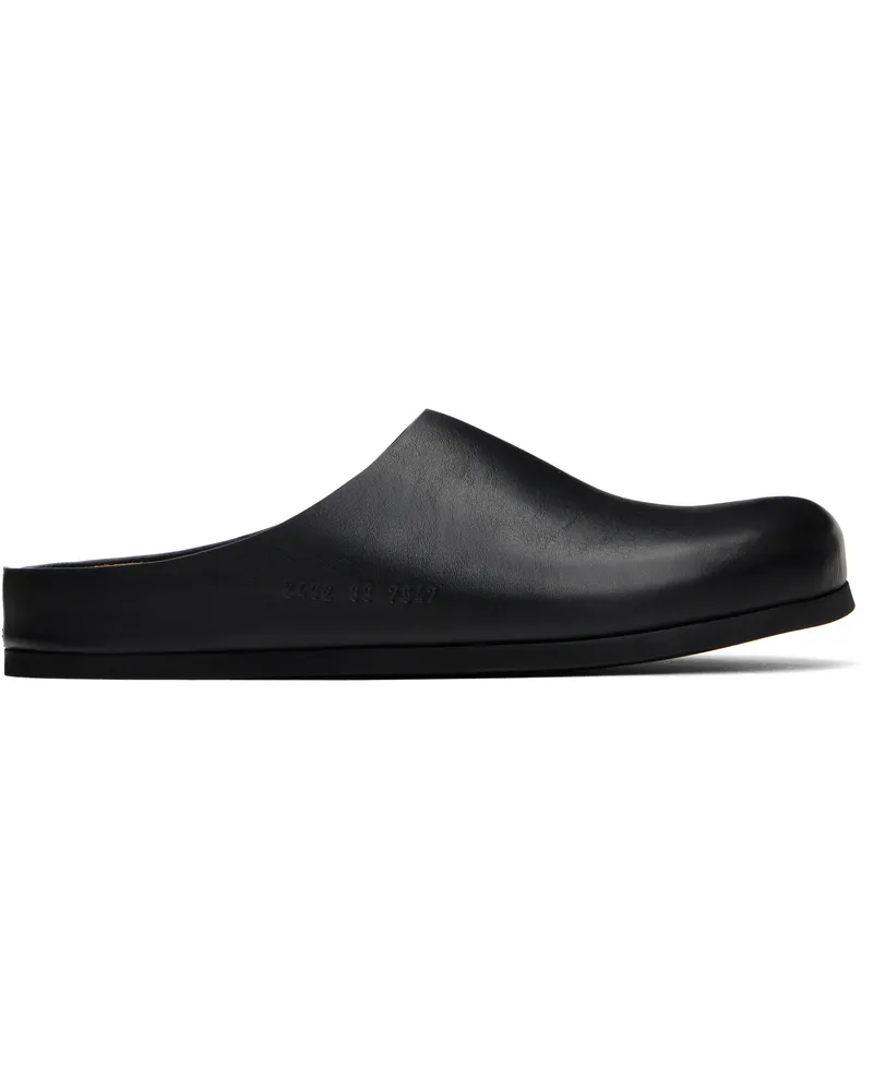 Common Projects Black Clog Loafers 7547
