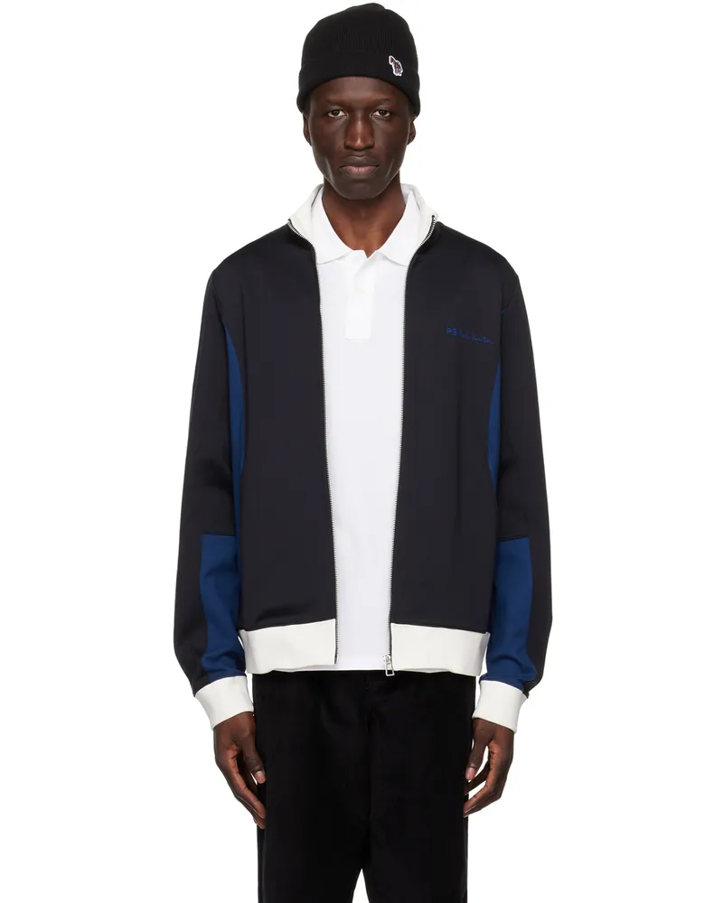 Paul Smith Black Paneled Sweatshirt 78