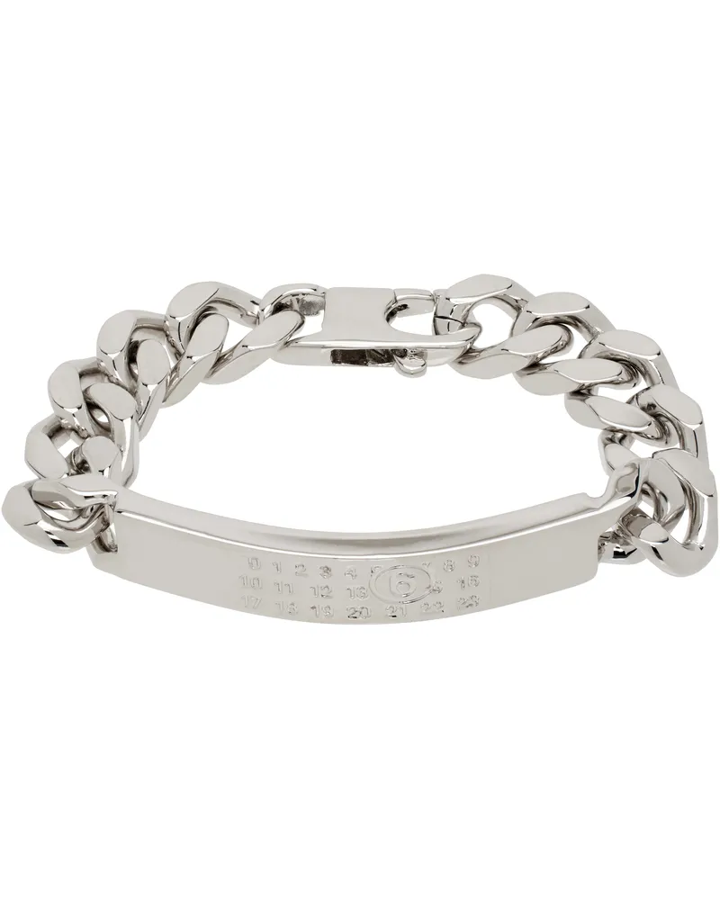 Maison Margiela Silver Classic Chain Bracelet 951