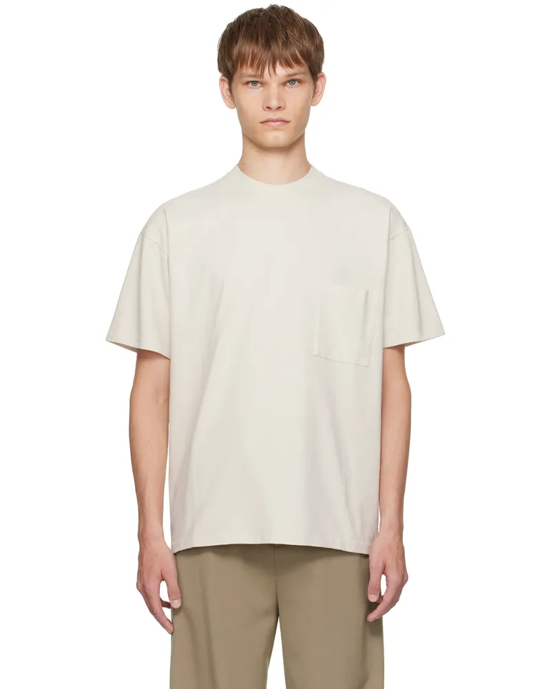 The Row Beige Niels T-shirt Agy