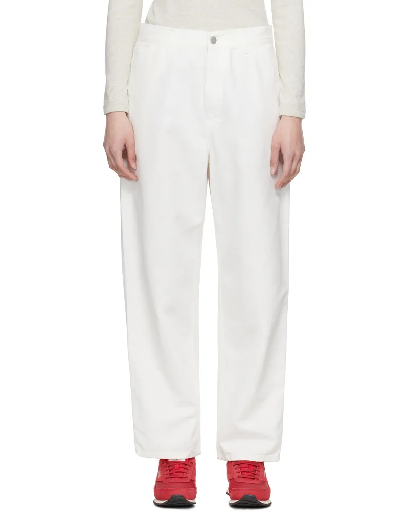 Carhartt WIP Off-White Brandon Single Knee Trousers Wax