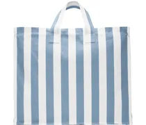 Blue & White Large Tote