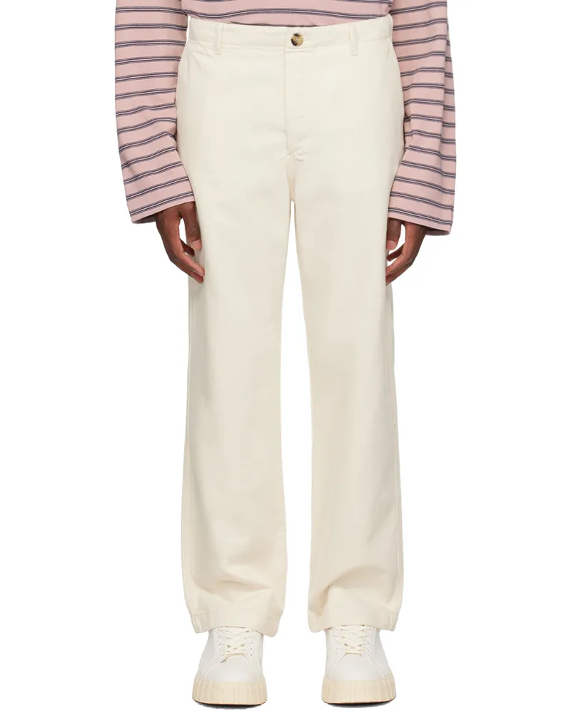 Hope Off-White Van Trousers Ecru