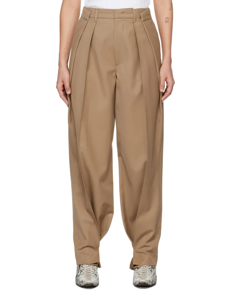 Adererror Beige Ani Trousers Beige