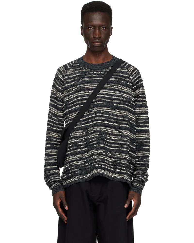 Jan-Jan Van Essche Gray #64 Sweater Anthracite